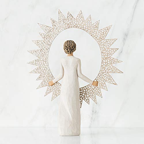 Pierced Metal Star Tree Topper A172