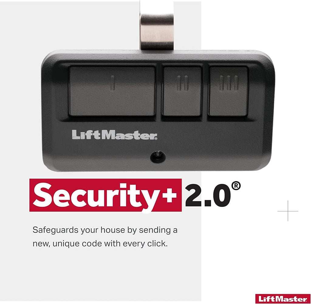 Dark Gray 3-Button Garage Door Opener Remote Control C32483