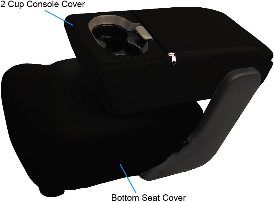 Custom Fit Neoprene Car Front Seat Covers Gray & Black E980