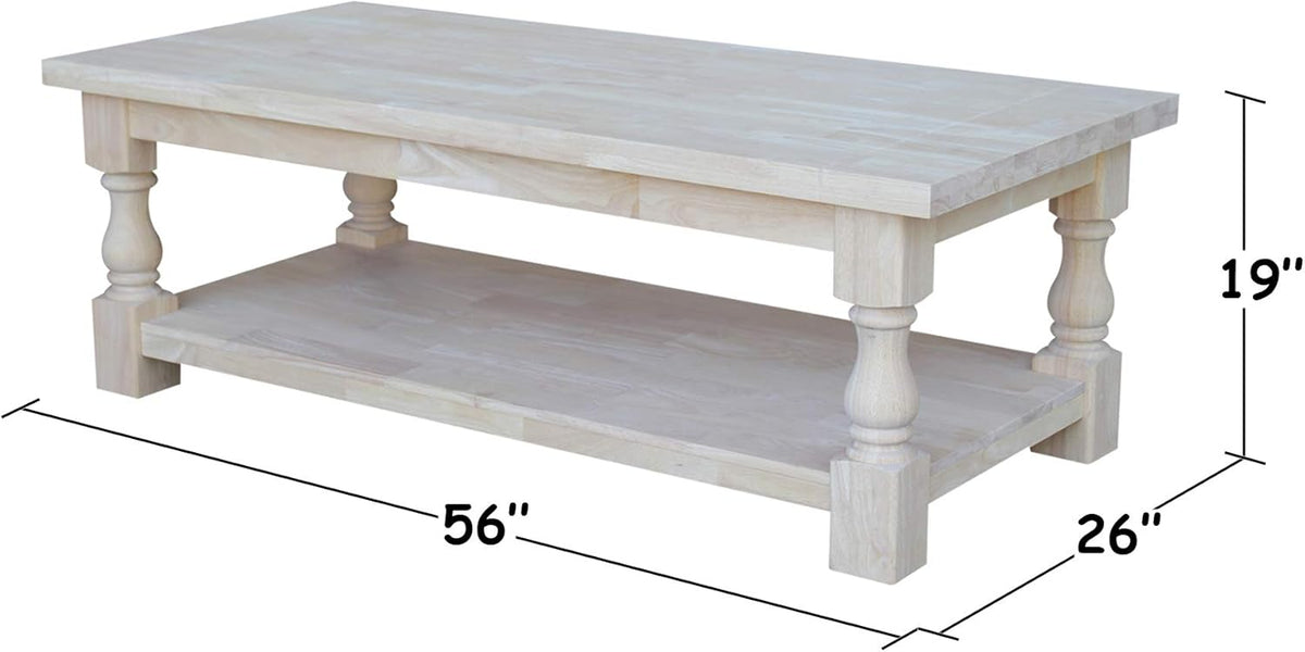 51 by 23-Inch Coffee Table U41869