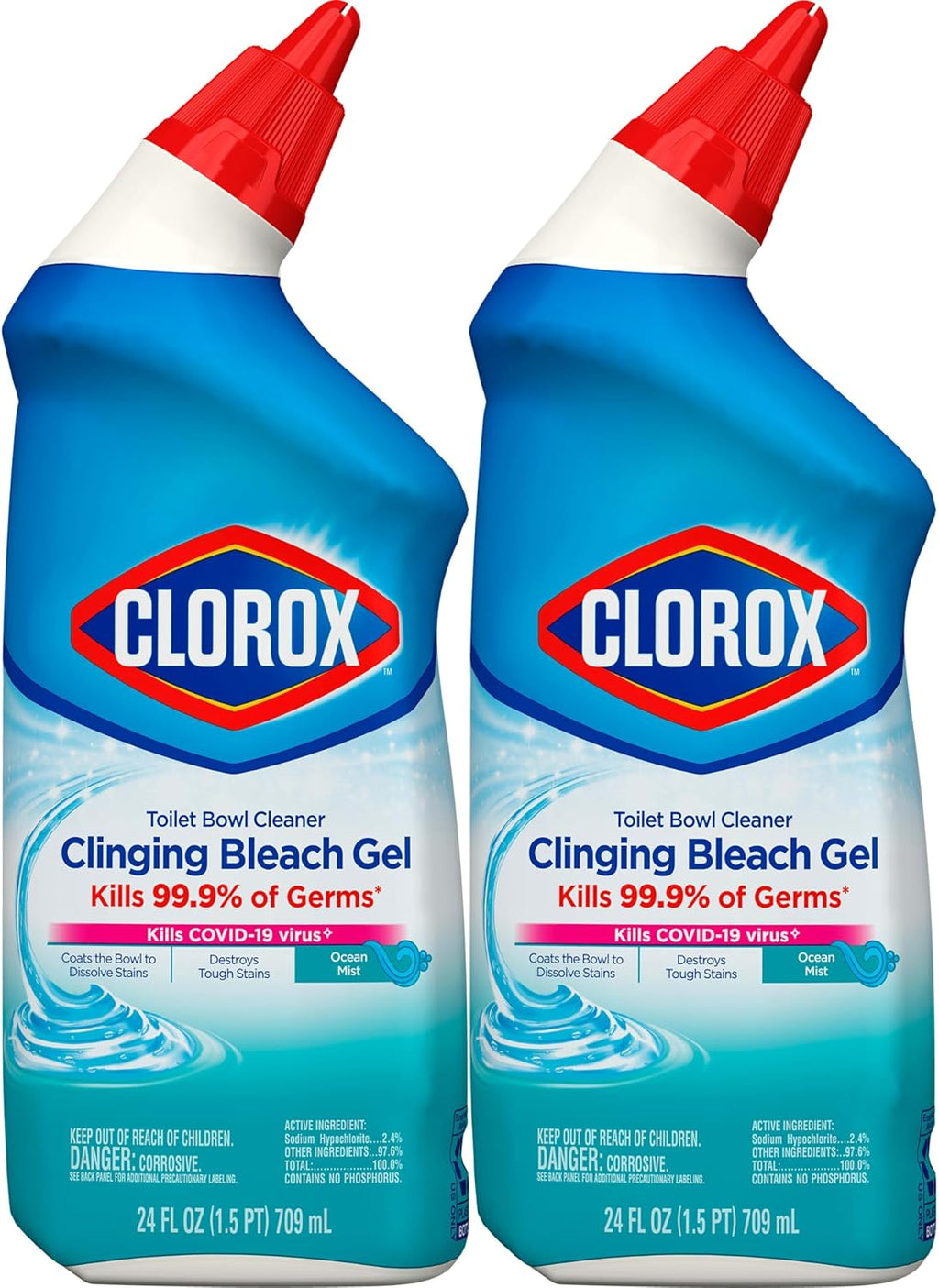 24 Ounces Pack of 2 Toilet Bowl Cleaner V25932