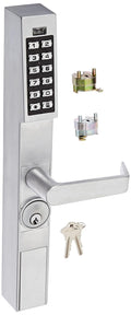 Satin Chrome Finish Electronic Digital Keypad Outside Trim M82180