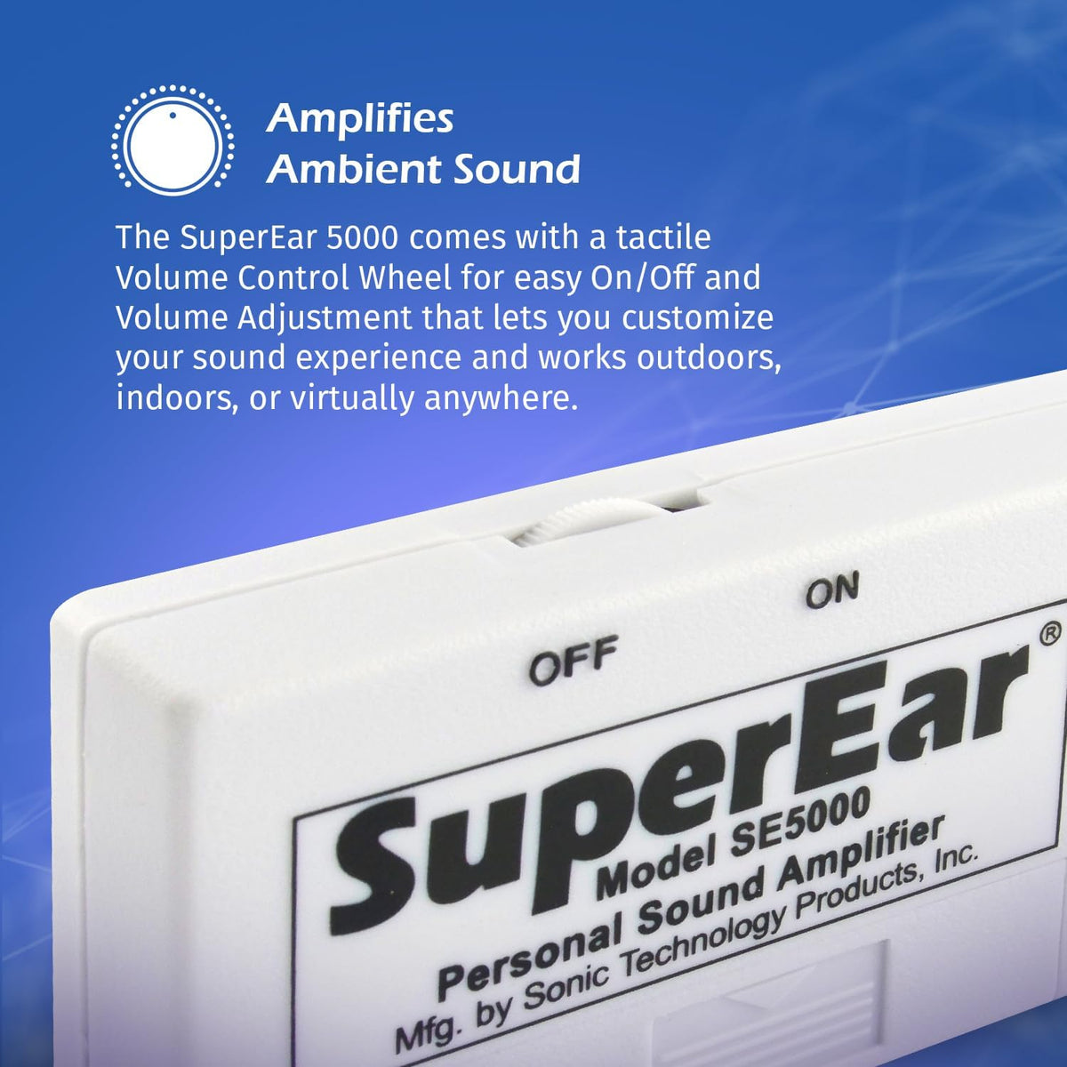 50dB Gain Hand Held Pocket Size Audio Amplifier with Headphones H376215