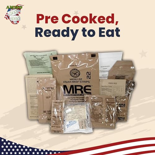 12 Pack MRE with Flameless Heaters and Freeze Dried Meals I76152