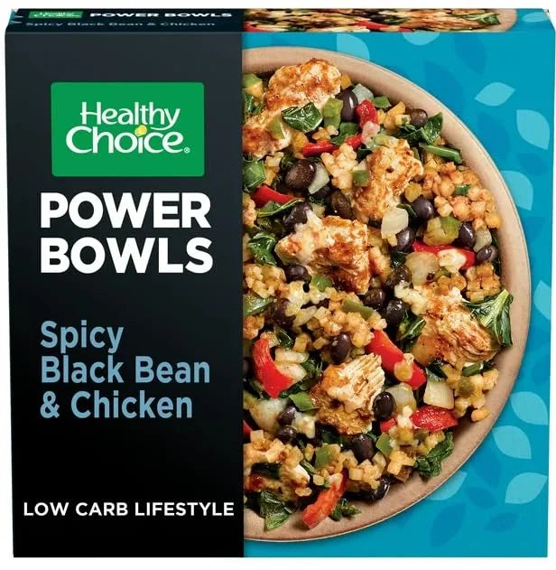Spicy Black Beans Chicken & Riced Cauliflower Frozen Meal, 9.25 oz Pack of 6 O812756