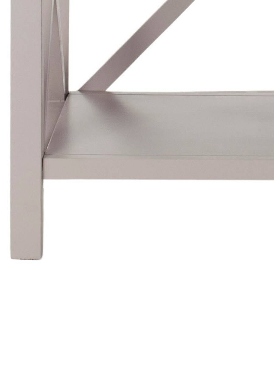 Grey Open Bookcase N813