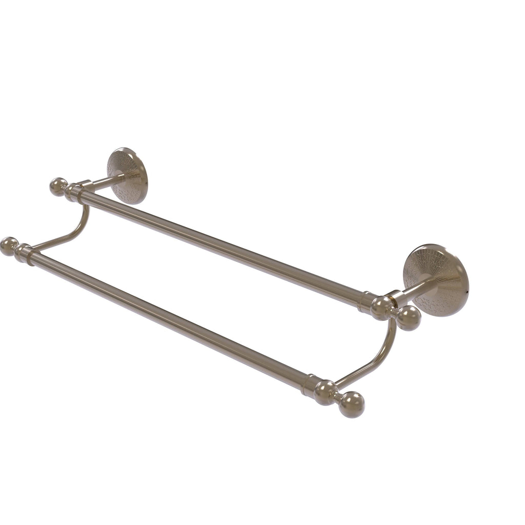 18 inch Double Towel Bar Antique Pewter A394