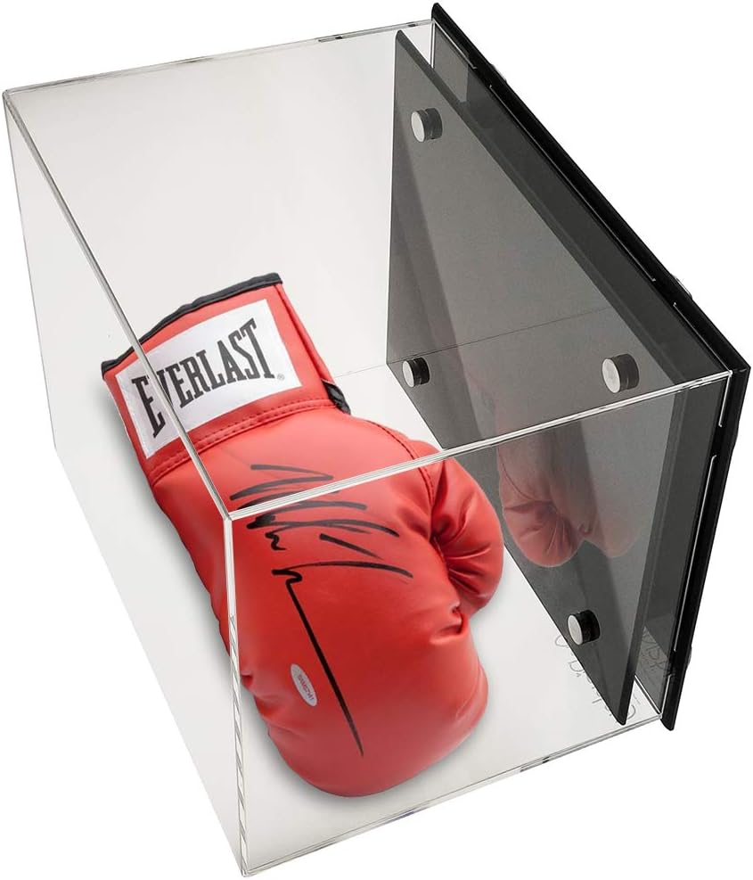Black Base Boxing Glove Display Case B774332