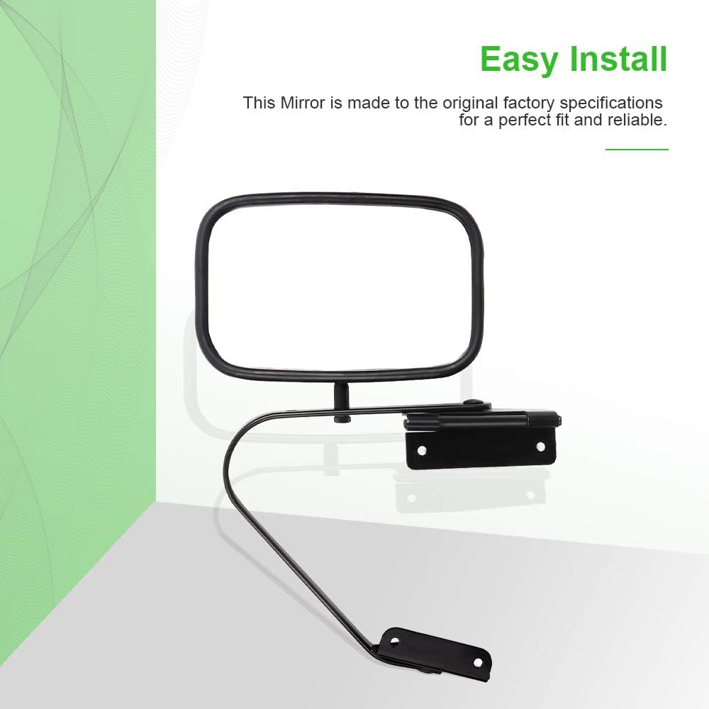 Manual Fold Side View Mirrors Pair Z8286