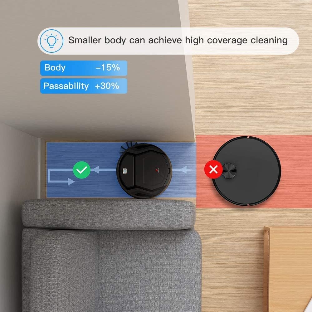 Robot Vacuum and Mop Tangle-free Suction Ultra-Thin Robotic Vacuum Cleaner B68383