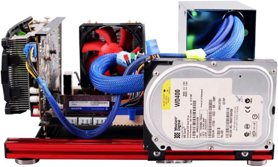 Mini ITX Open Air Frame Computer Case C8156