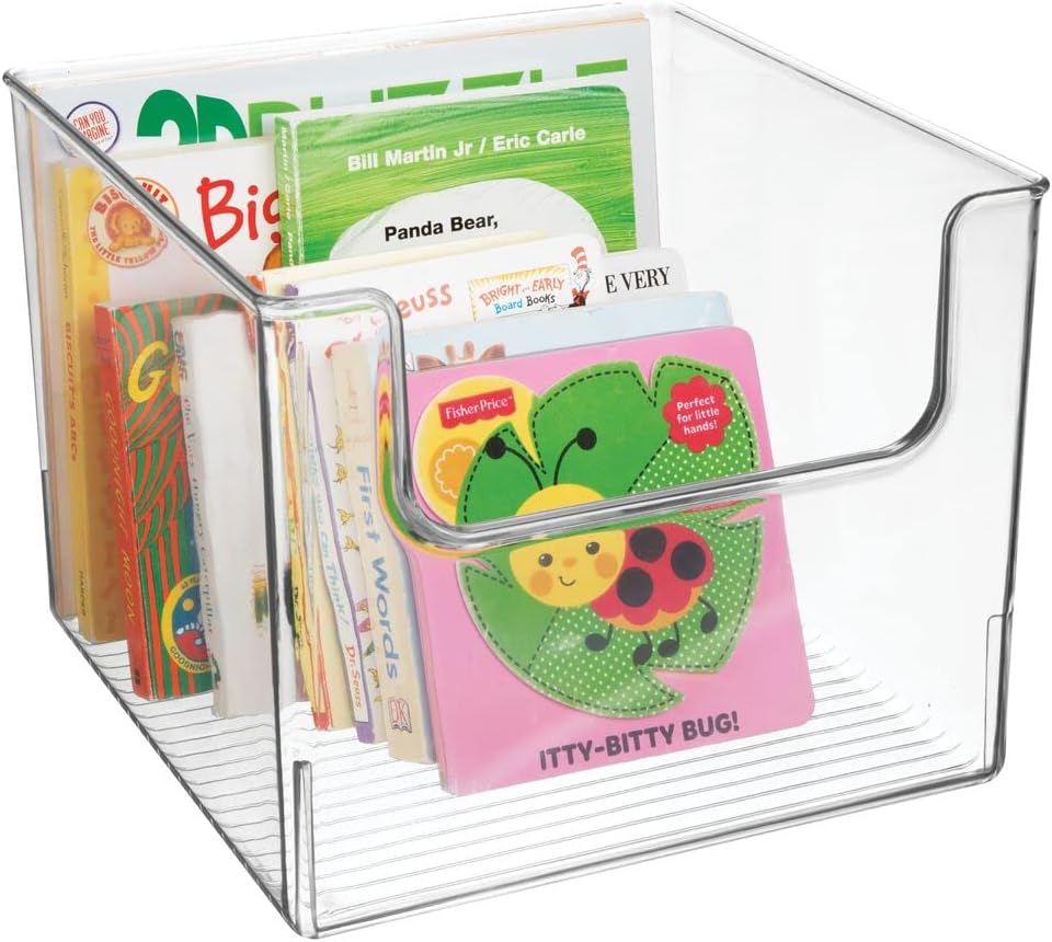 Clear Plastic Storage Organizer Bin 8 Pack K272324