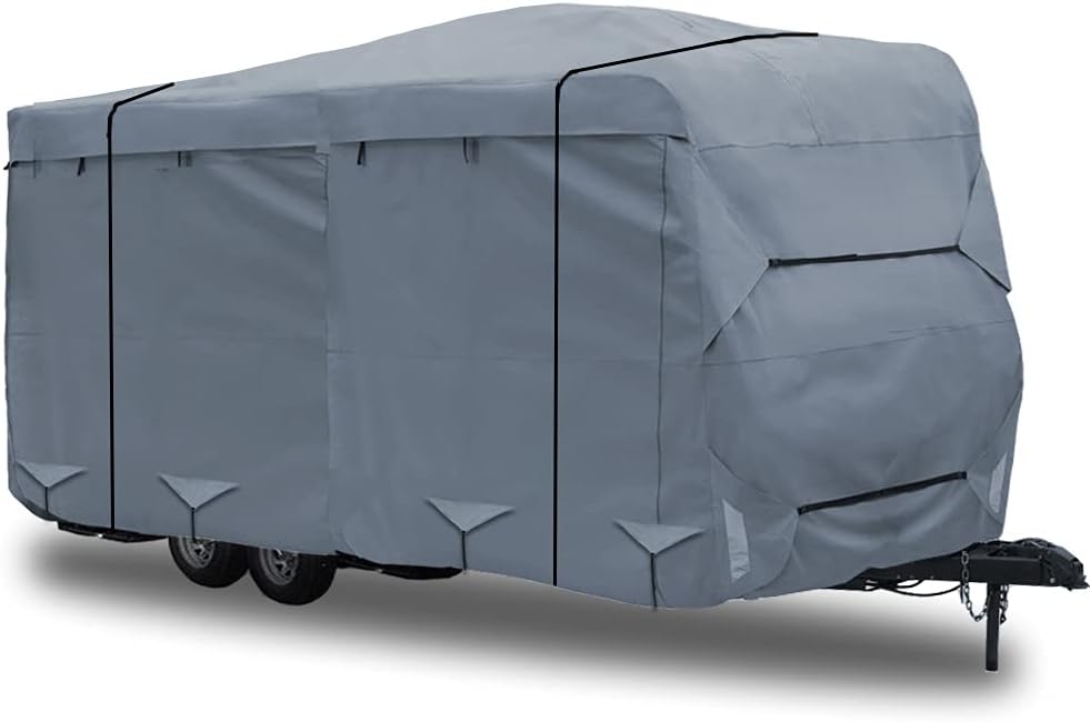 4 Layers Heavy Duty Travel Trailer Camper RV Cover N992