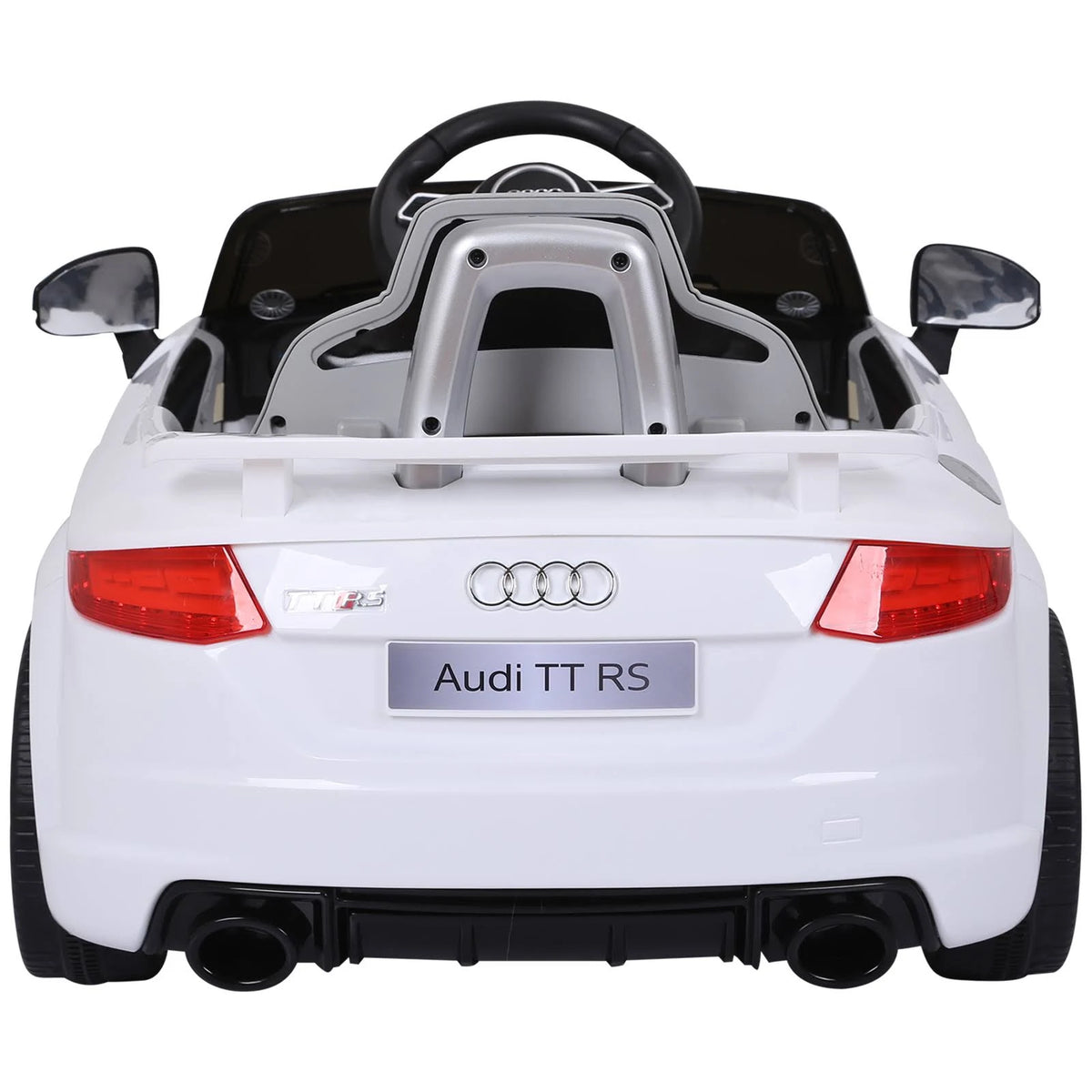 6V Kids Electric Ride on Toy Car with Remote Control - White D72814