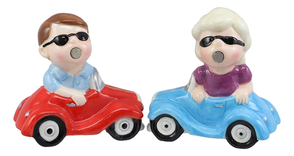 Ceramic Salt And Pepper Shakers Set M55033