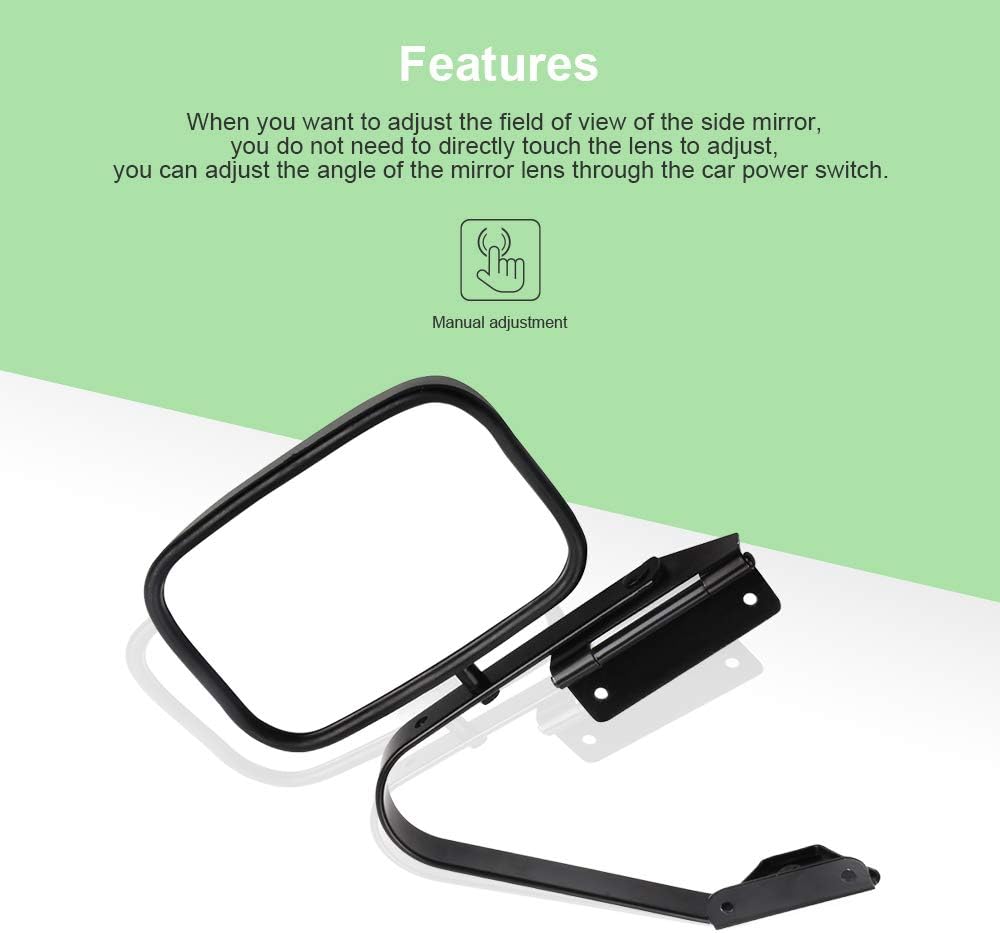 Manual Fold Side View Mirrors Pair Z8286