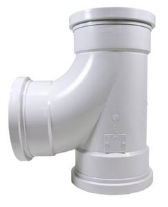 6 in. SDR 35 PVC Tee Wye F894292