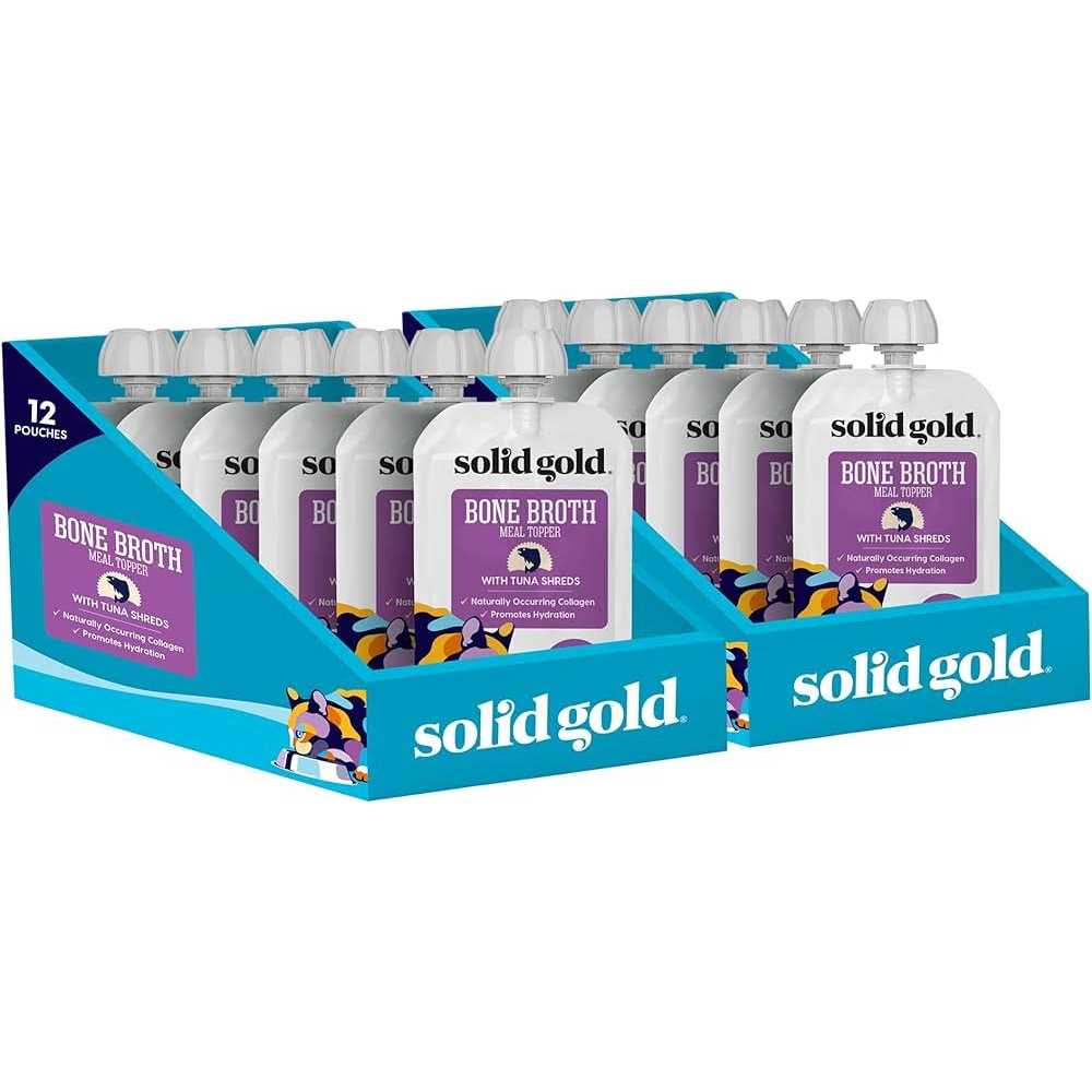 Solid Gold Bone Broth Shreds Meal Topper J493050