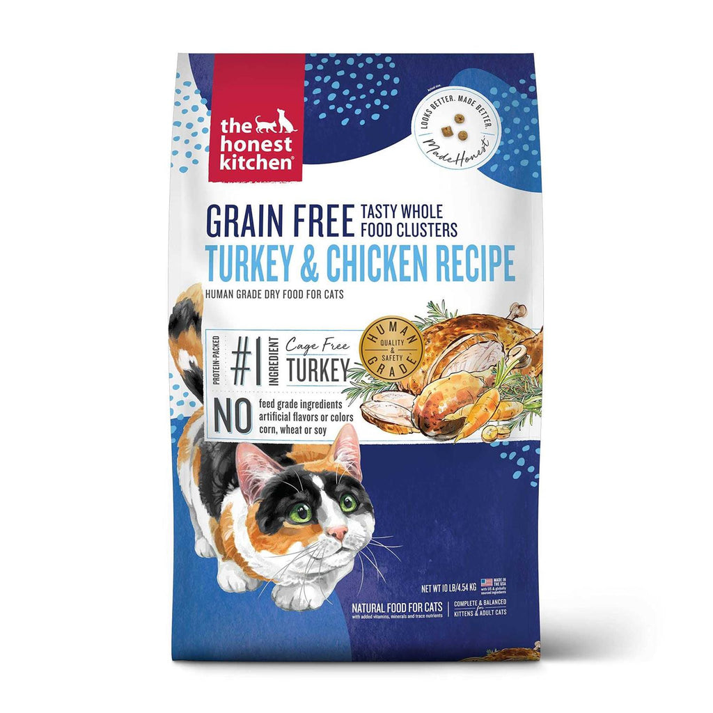Grain-Free Turkey Chicken Dry Cat Food X2549