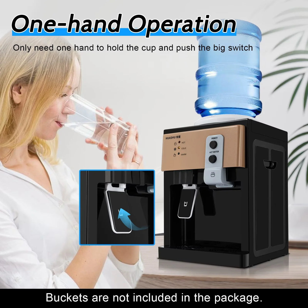 Countertop Electric Hot Cold Water Cooler Dispenser N257725