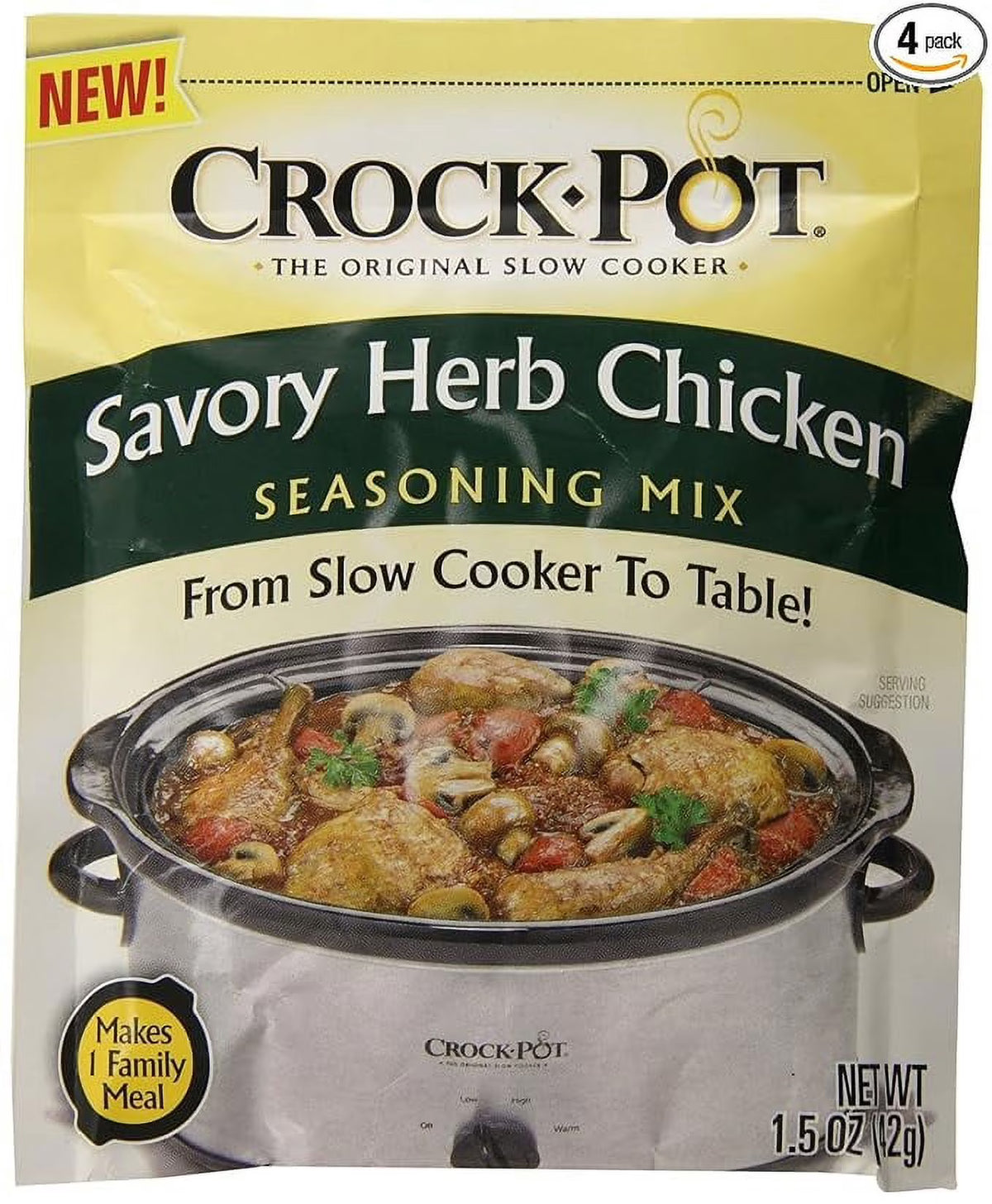 Savory Herb Chicken Seasoning Mix (Pack of 4) 1.5 oz Packets H471