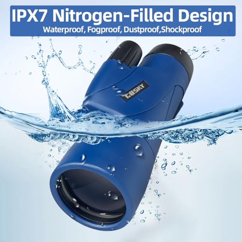 12x55 HD Monocular Telescope with BAK4 Prism & FMC Lens O849511
