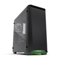 Satin Black Tempered Glass Computer Case B417