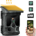 Solar Powered Trail Camera with SD Card 46MP 4K WiFi Night Vision Waterproof M6856