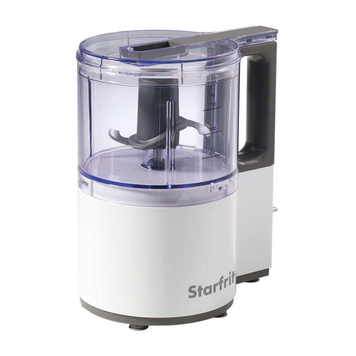 4-Cup 3-Speed Oscillating Food Processor, White V154