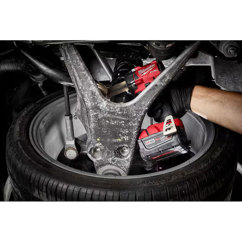 18V Lithium-Ion Brushless Cordless Grinder & 3/8 in. Impact Wrench Combo Kit A694