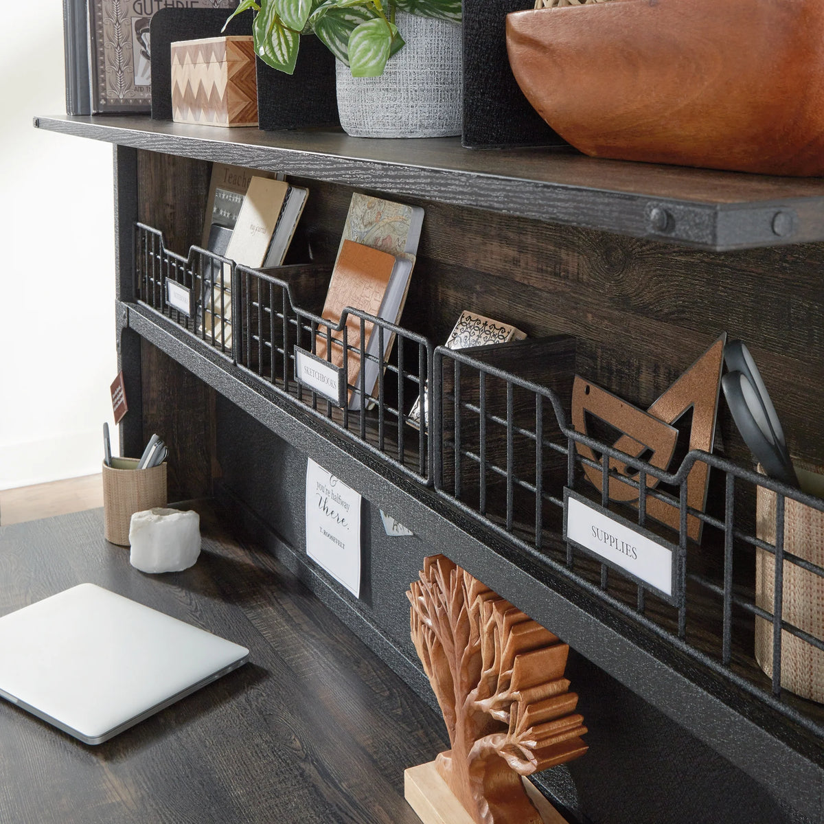 Industrial Desktop Hutch X4212