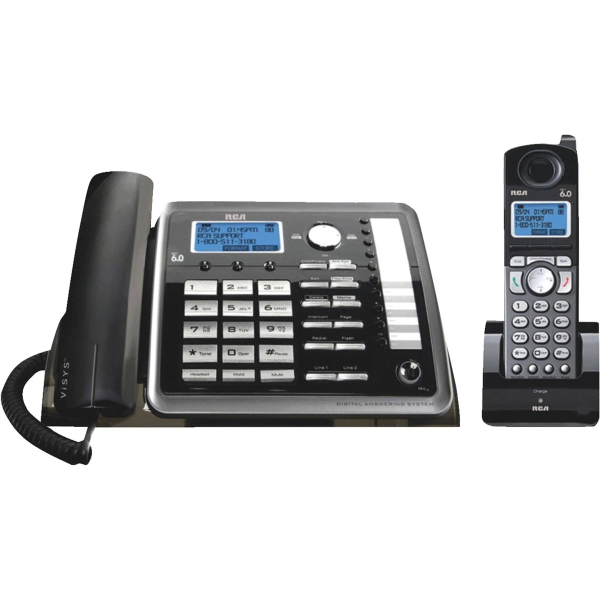 2-Line Corded/Cordless Expandable Phone Z4197