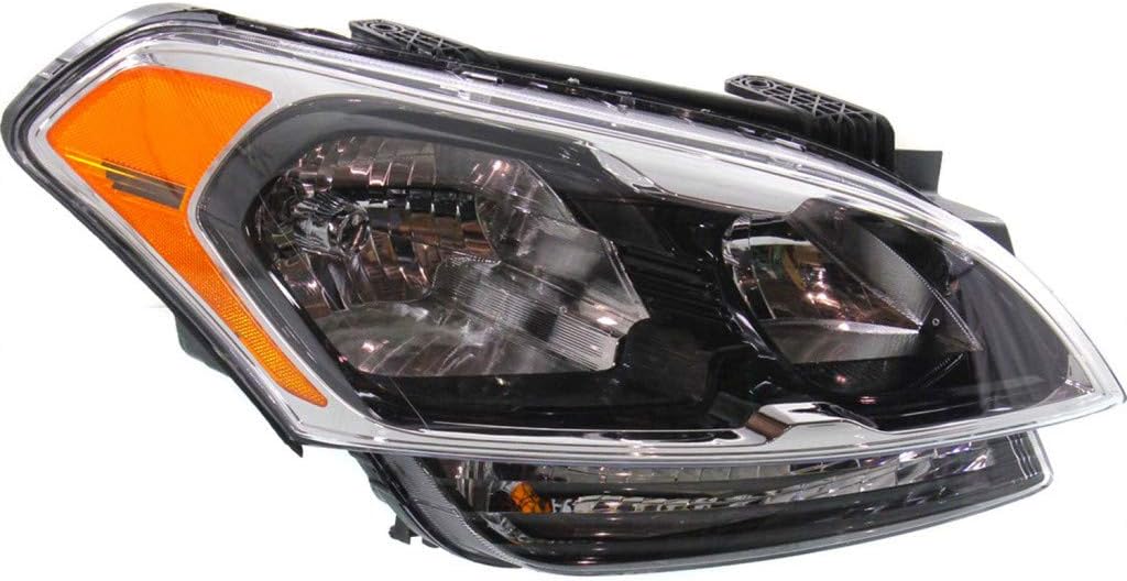Headlight Assembly for Kia Soul 2012 2013 Driver Side Bulbs Included V5374