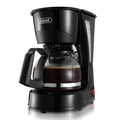 4 Cup Black Drip Coffee Maker with Reusable Filter F742