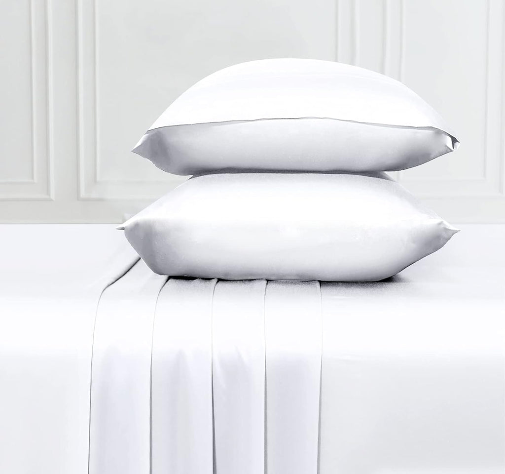 Silver Gray California King Size Bamboo Sheets Pack of 2 I171