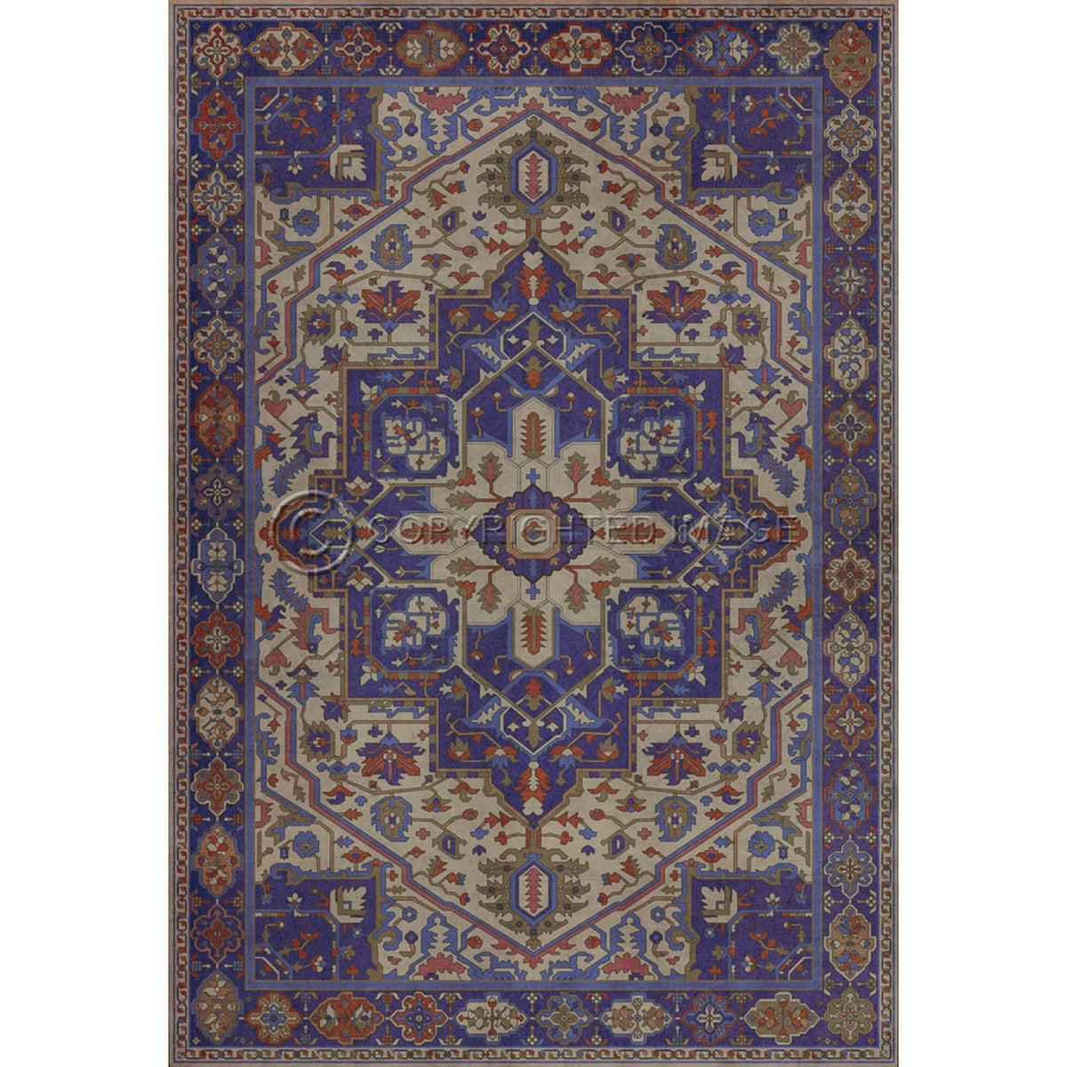 Vinyl Floorcloth M163520