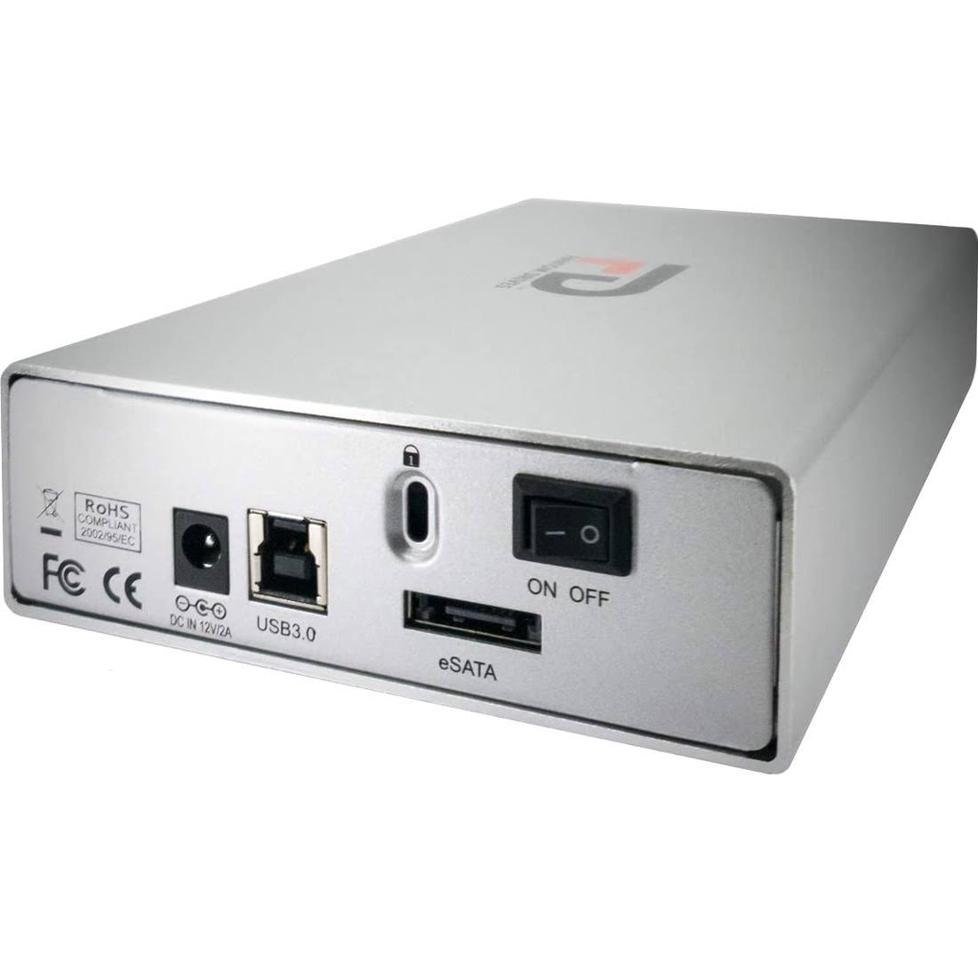 4tb External Hard Drive, Silver R7191