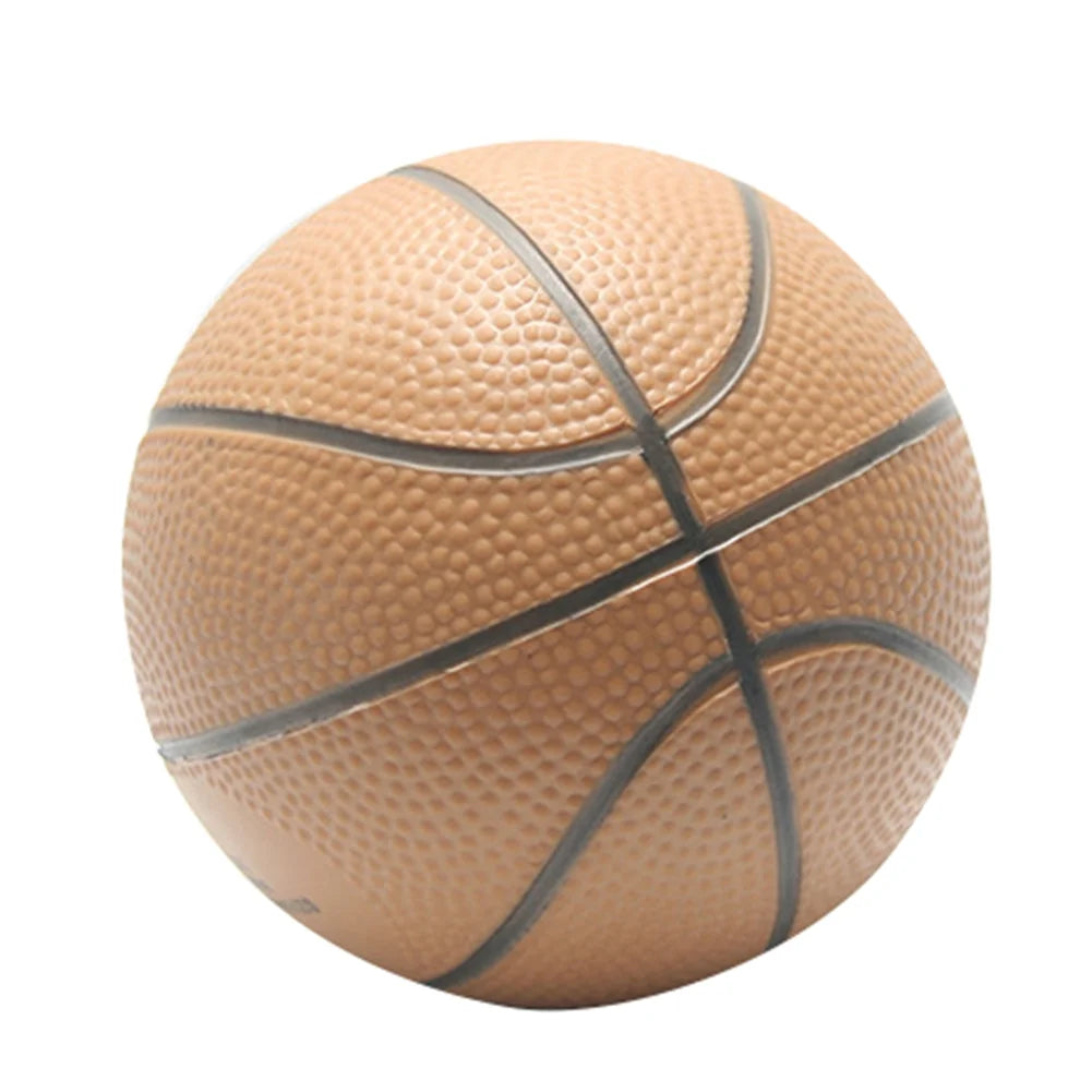 Mini Inflatable Rubber Ball Rugby Football Basketball Toy D777