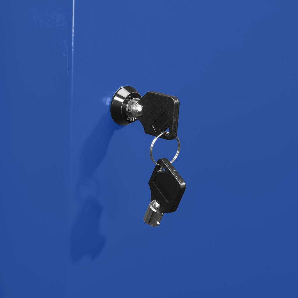 22 in. Blue End Locker A90830