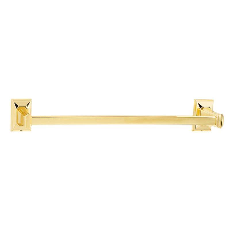 Polished Brass Towel Bar V47249