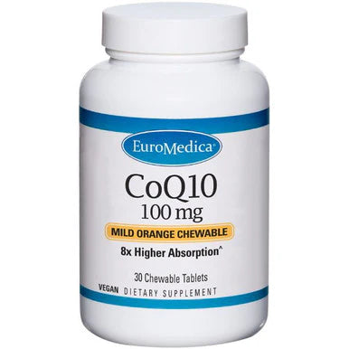 CoQ10 Mild Orange Chewable 30 Chewable Tablets S4878