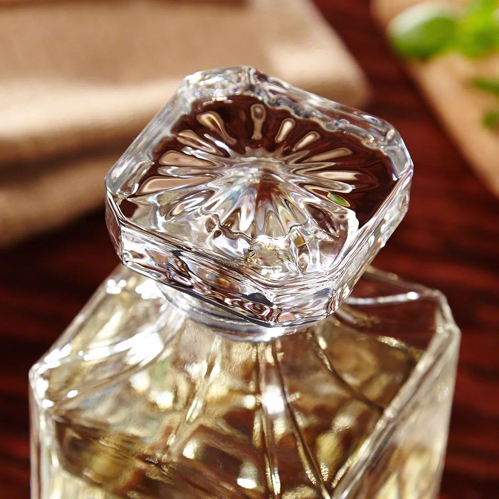 Engraved Liquor Decanter and Glasses Presentation Set S9565