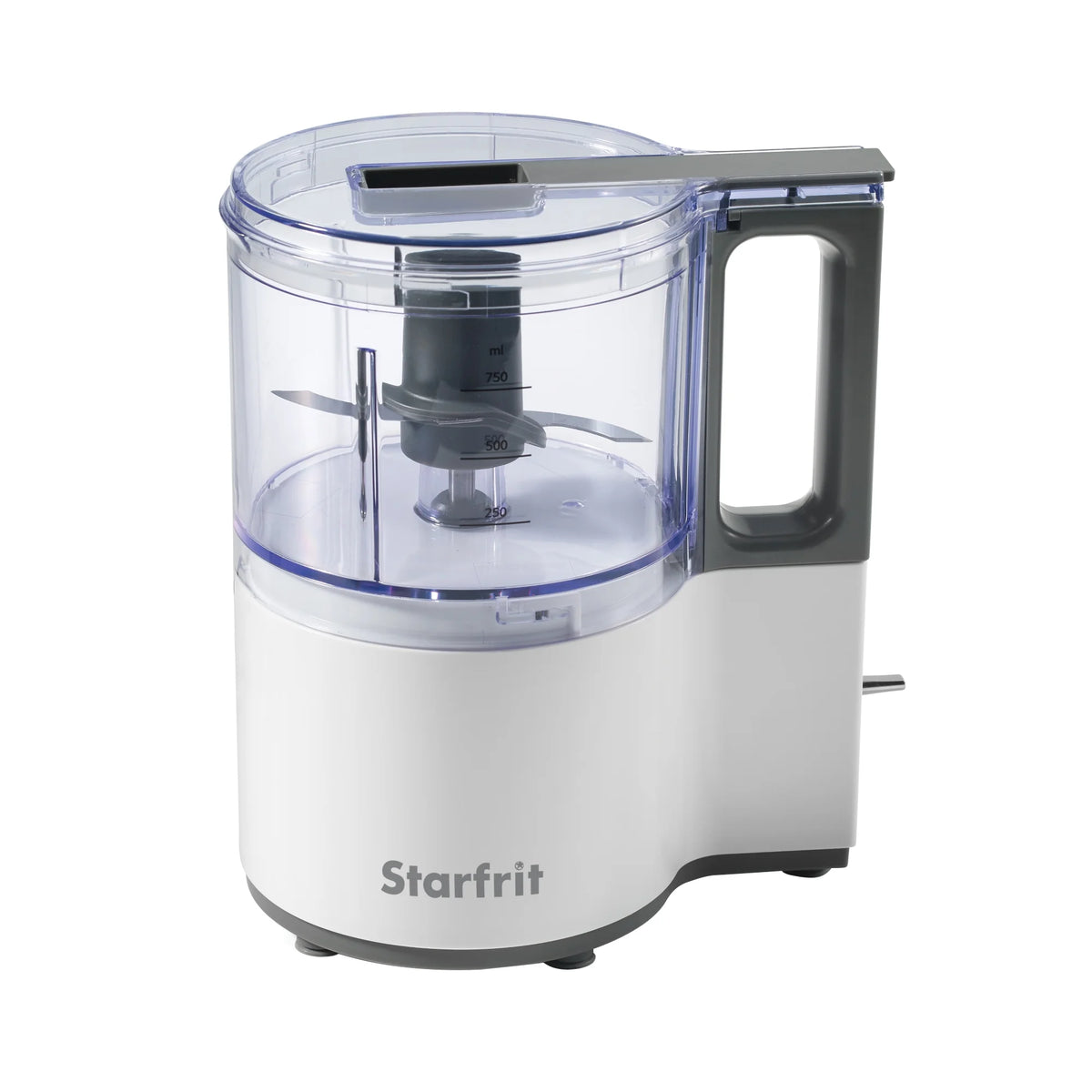 4-Cup 3-Speed Oscillating Food Processor, White V154