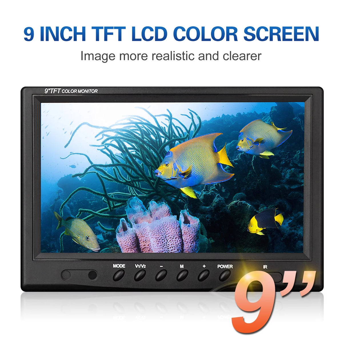 9 Inch 1200TVL Underwater Fishing Camera with Infrared LED Lamps I690765