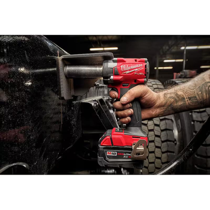 18V Lithium-Ion Brushless Cordless Grinder & 3/8 in. Impact Wrench Combo Kit A694