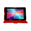 7 in. 2GB Ram 16GB Android 10 Quad Core Tablet with Red Case A2552