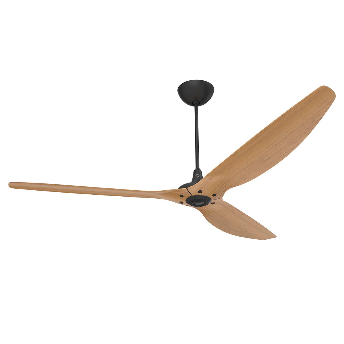 84 Ceiling Fan with Bamboo Blades and Black Finish M20151