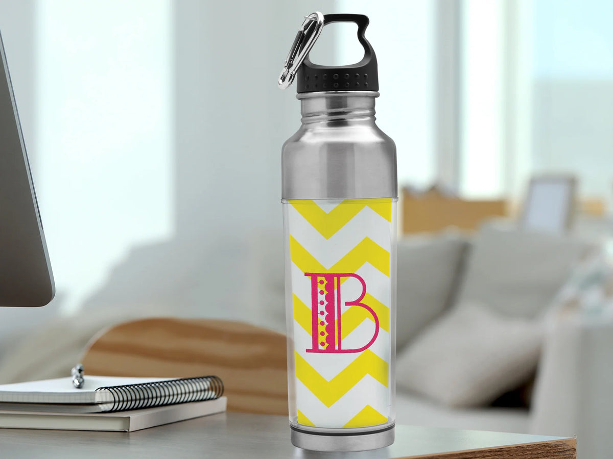 15 oz Stainless Steel Photo Water Bottle Pack of 24 D162084