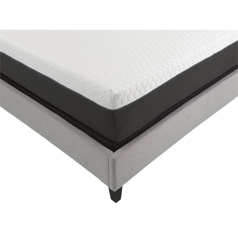 12x22 Cal King Memory Foam Mattress in White S360