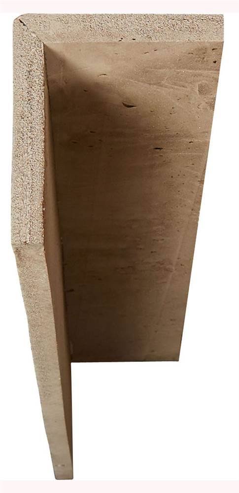 White 2-Sided Faux Wood Ceiling Beam K4781